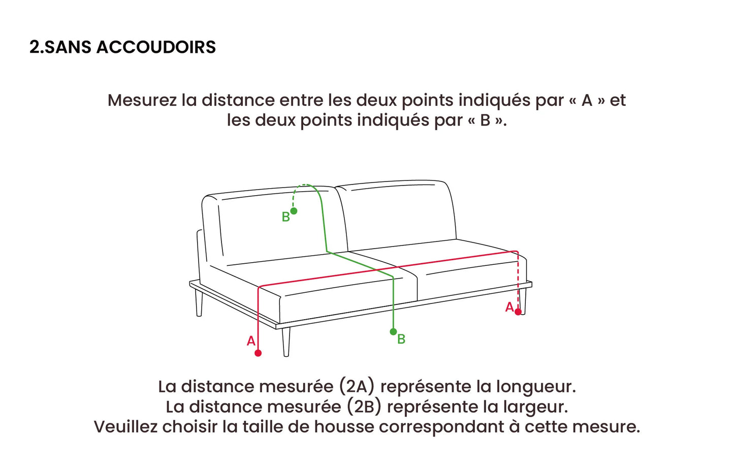 Housse de canapé Comfort réversible