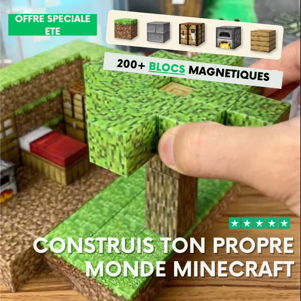 Evacraft® Blocs de construction magnétiques