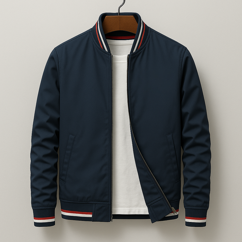 Evalise Homme™ | Blouson Bomber élégant à rayures
