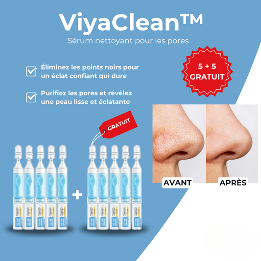 5+5 GRATUIT | ViyaClean™ Sérum Nettoyant pour les Pores