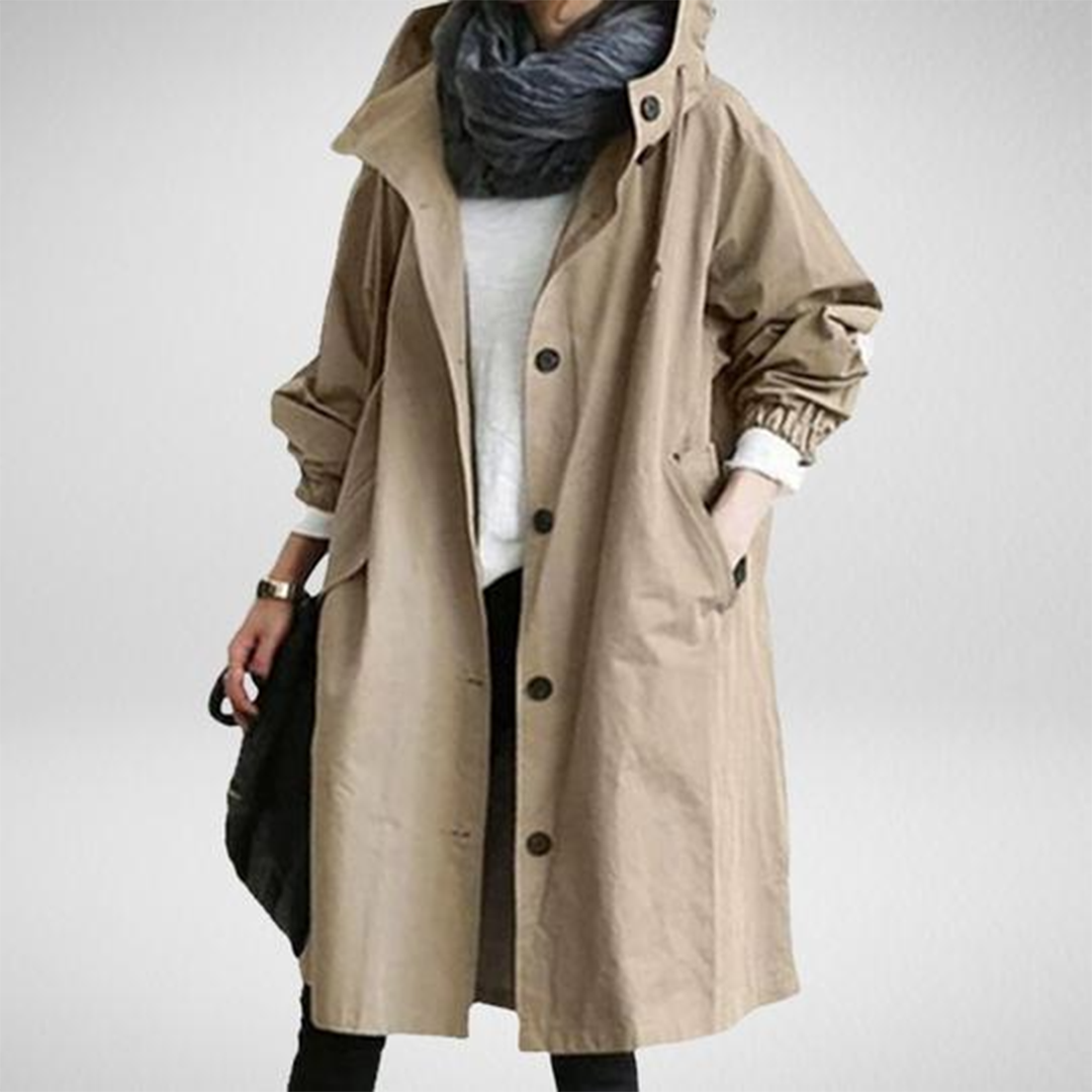 Veste longue imperméable légère printemps été Adalee