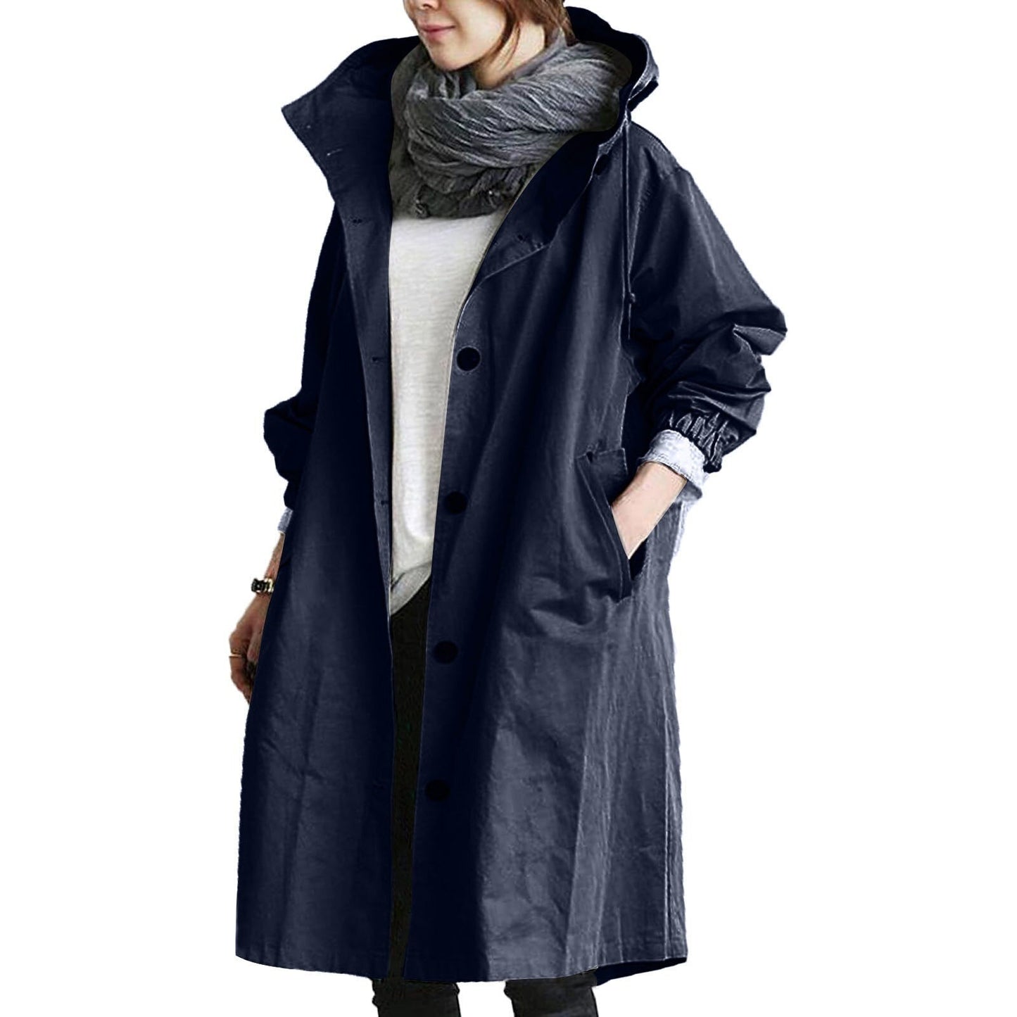 Veste longue imperméable légère printemps été Adalee