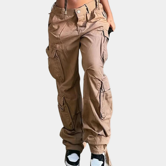 Concetta - Pantalon cargo femme élégant pour l'été