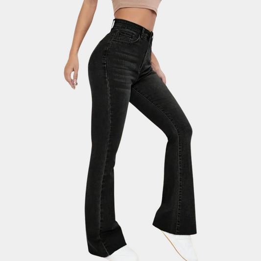 Colette - Pantalon femme taille haute élégant pour un look d'été tendance