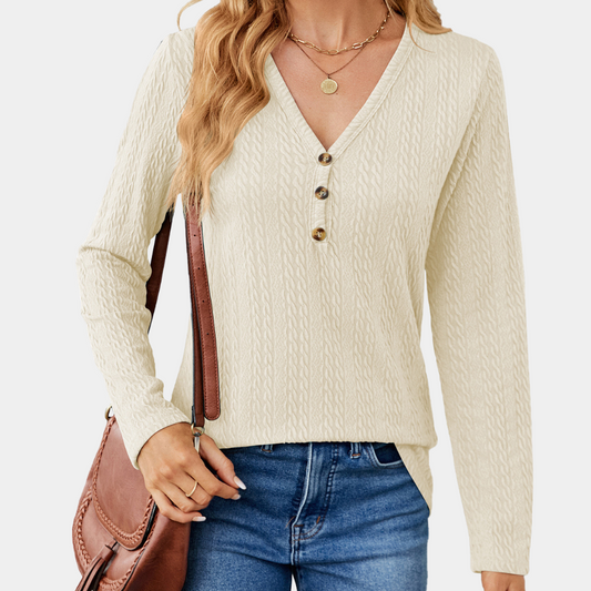 Chemise légère à manches longues été édition aérienne