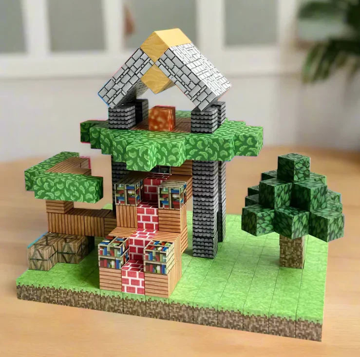 Evacraft® Blocs de construction magnétiques