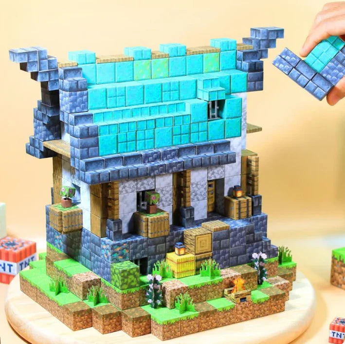 Evacraft® Blocs de construction magnétiques