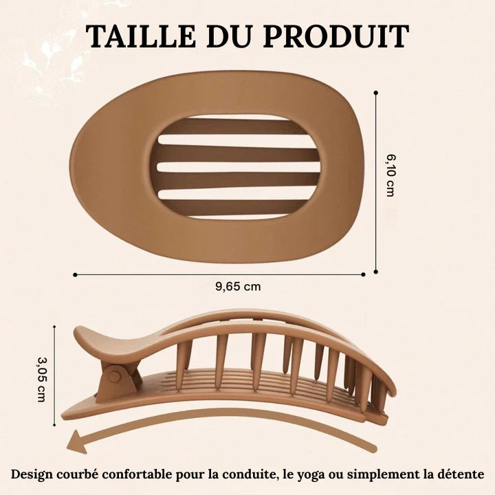 Pince à cheveux - Attachez vos cheveux. Oubliez l’inconfort
