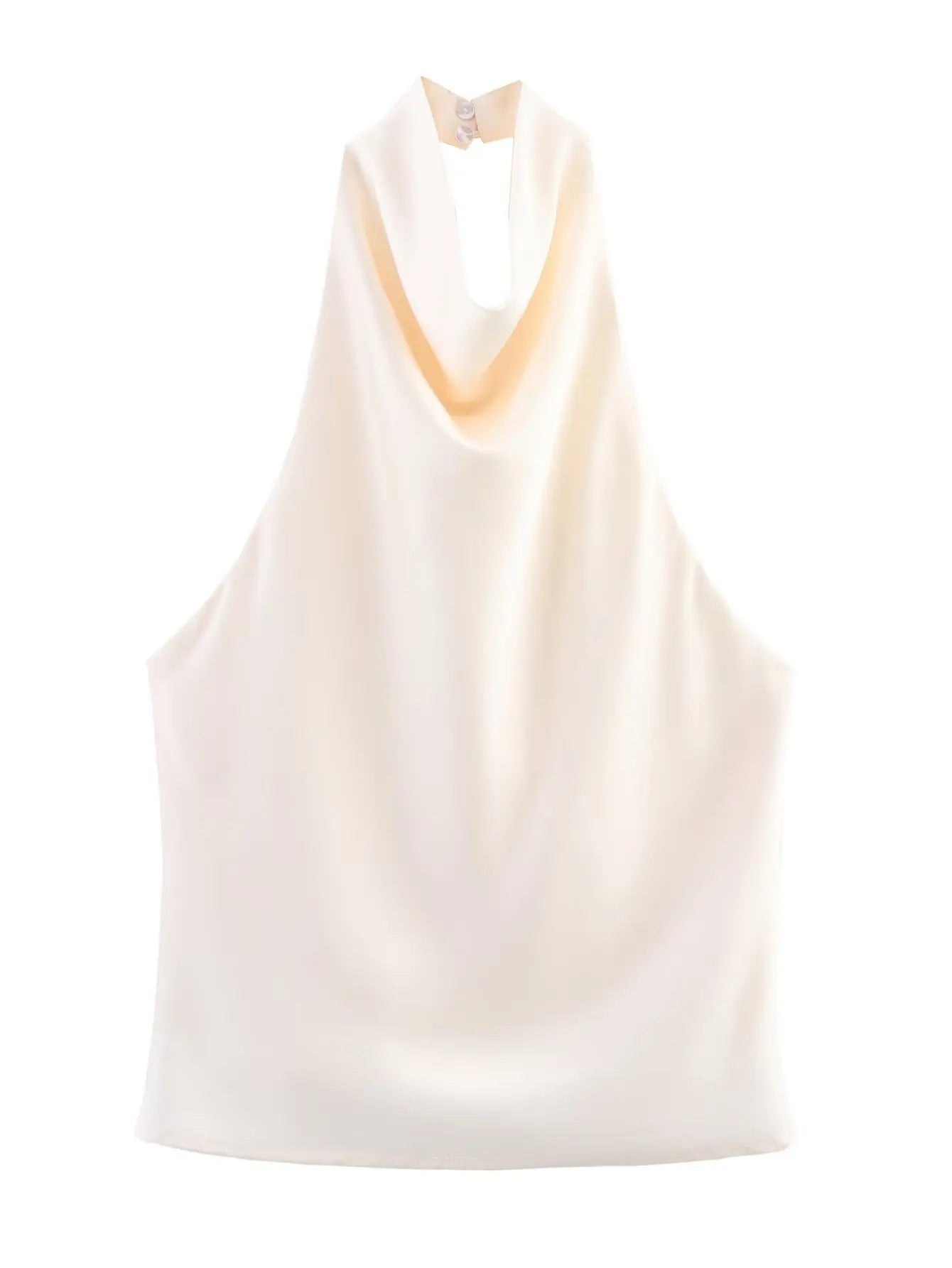 Vivienne – top dos-nu satiné au charme lumineux