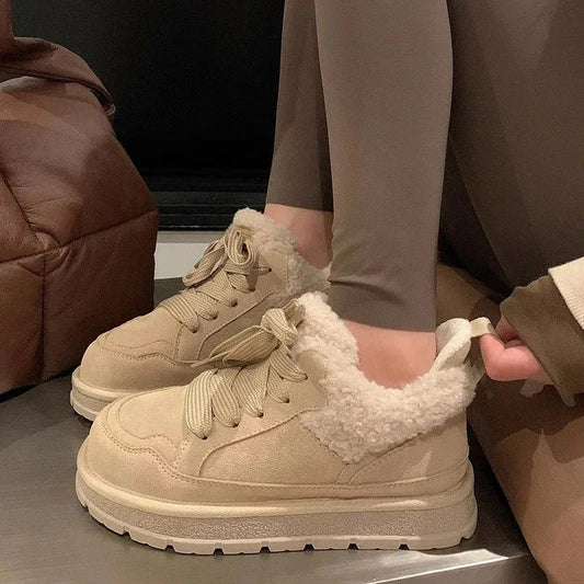 Basket d'hiver moderne avec semelle confort élégante