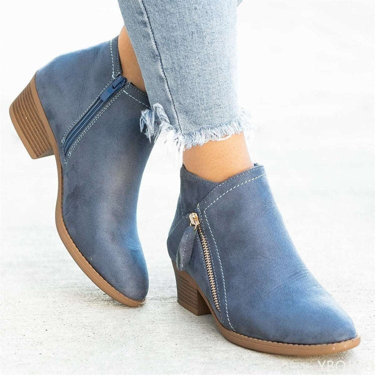 Chaussures à talons bas élégantes pour un style quotidien Léa