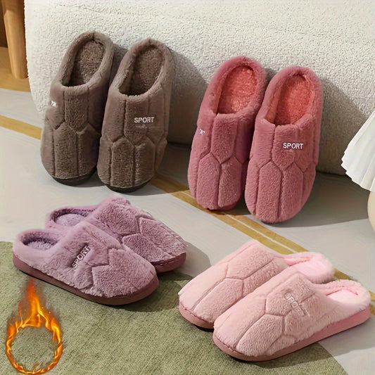 Pantoufles d'intérieur élégantes confort quotidien