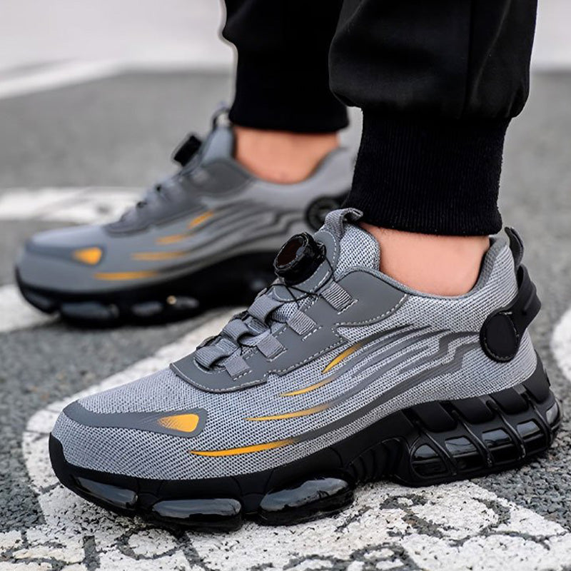 đ„Livraison gratuite - Baskets Ă©lĂ©gantes unisexes, chaussures de sĂ©curitĂ© antidĂ©rapantes avec crampons antichocsăSĂ©curitĂ© : S3ă