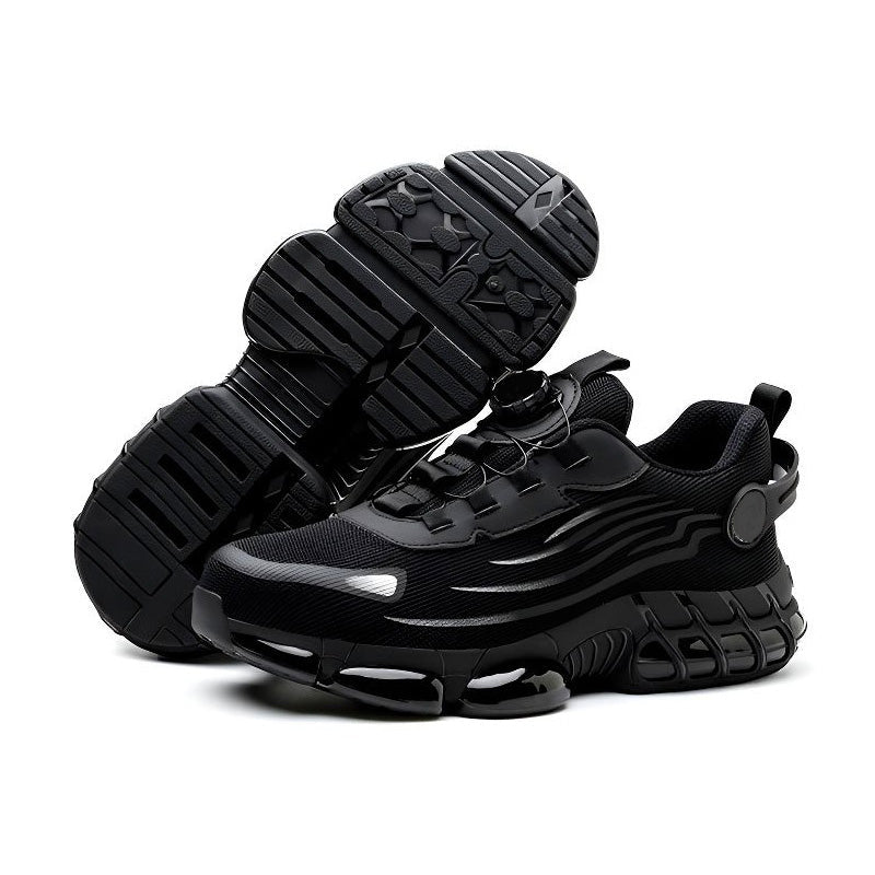 đ„Livraison gratuite - Baskets Ă©lĂ©gantes unisexes, chaussures de sĂ©curitĂ© antidĂ©rapantes avec crampons antichocsăSĂ©curitĂ© : S3ă