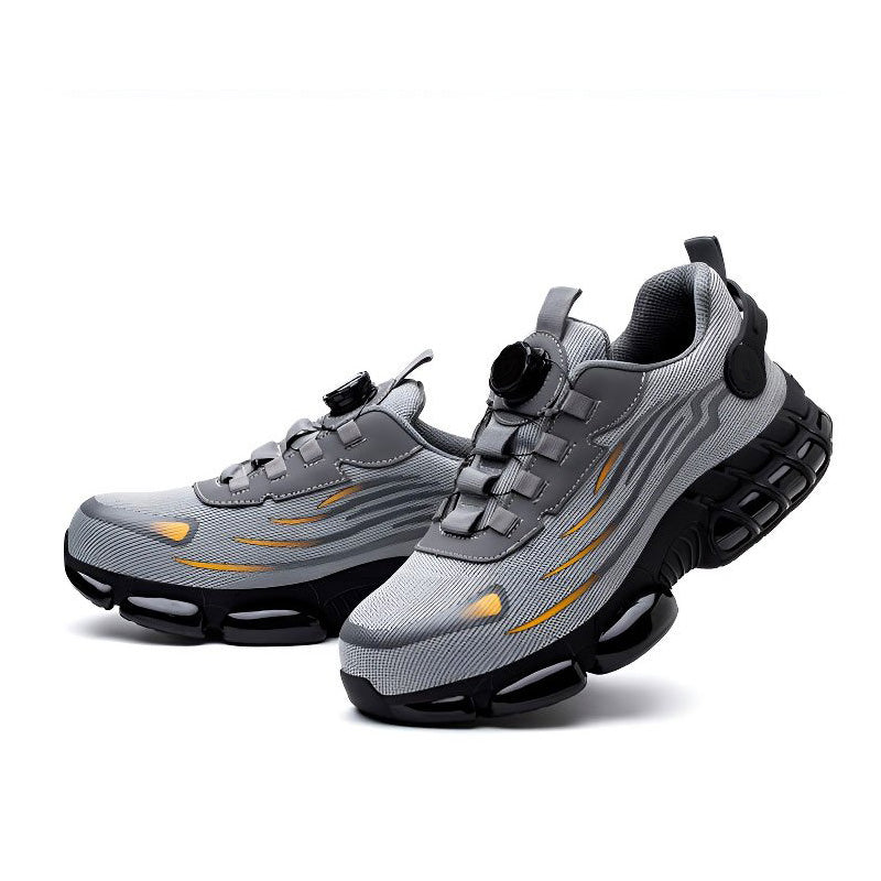 đ„Livraison gratuite - Baskets Ă©lĂ©gantes unisexes, chaussures de sĂ©curitĂ© antidĂ©rapantes avec crampons antichocsăSĂ©curitĂ© : S3ă