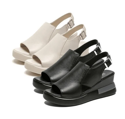 Lya – sandales compensées chic confort absolu