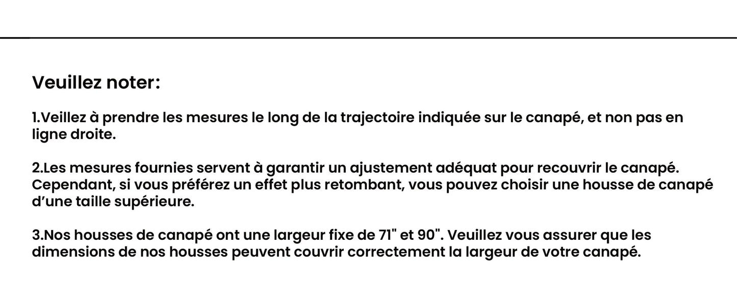 Housse de canapé Comfort réversible