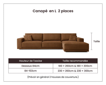 Housse de canapé Comfort réversible