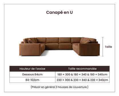 Housse de canapé Comfort réversible