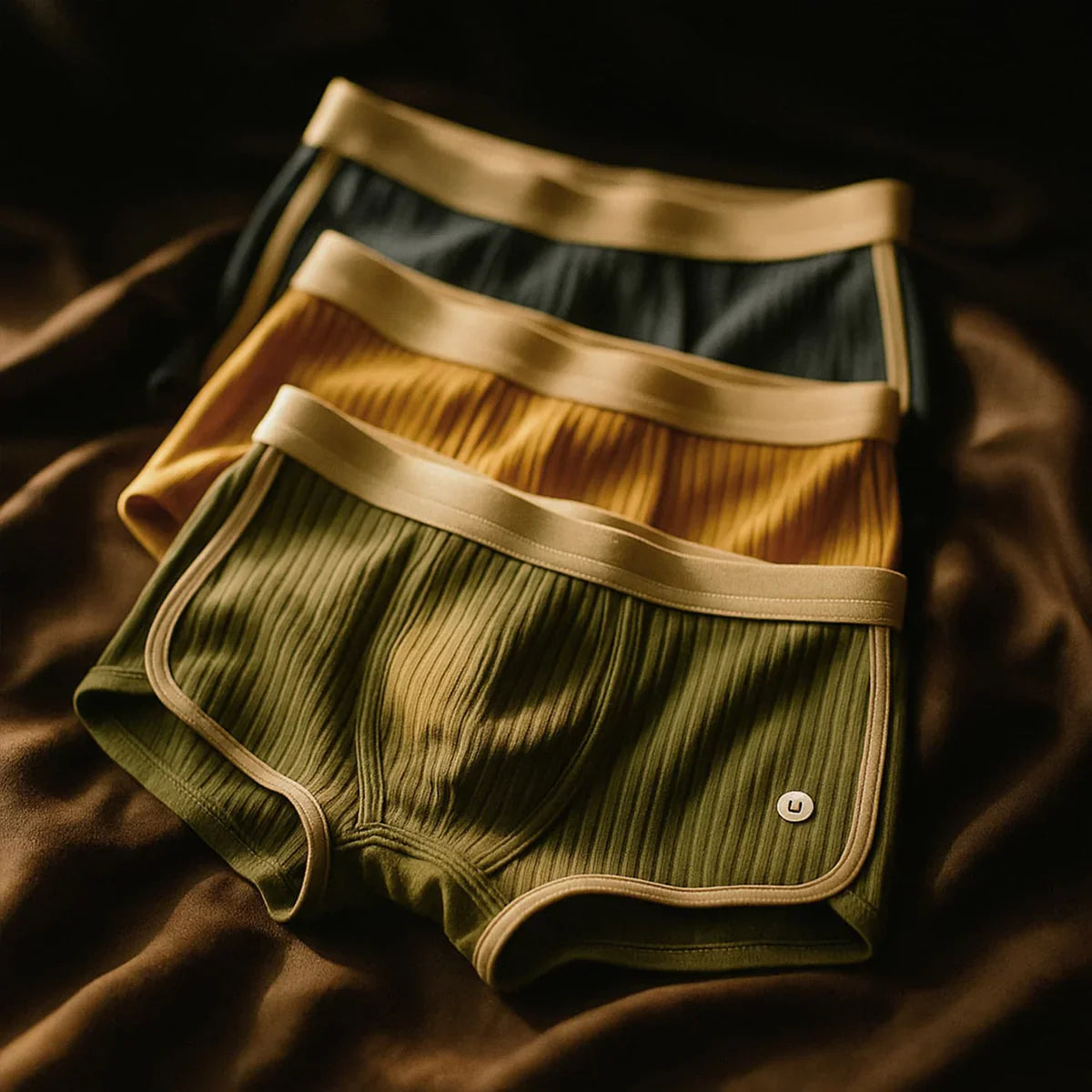 Caleçons boxers en coton biologique Agassi