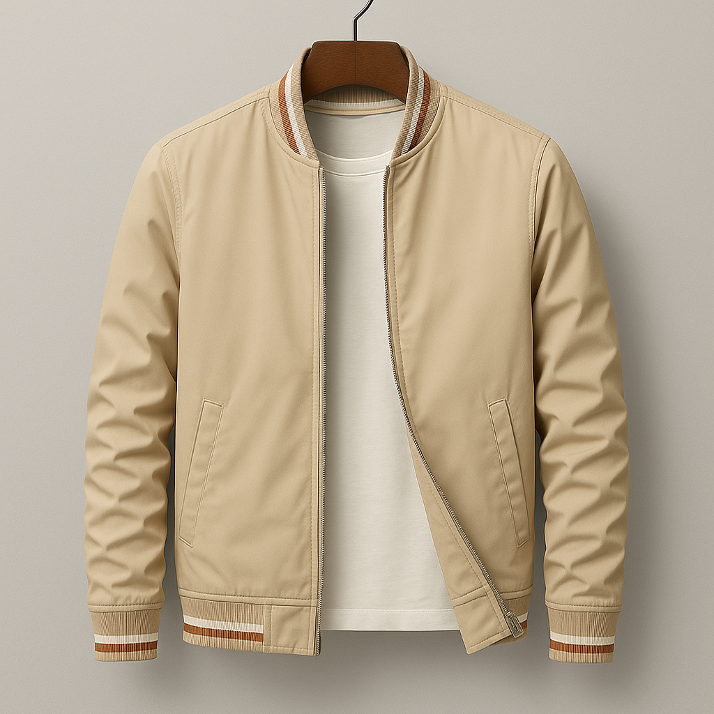 Evalise Homme™ | Blouson Bomber élégant à rayures