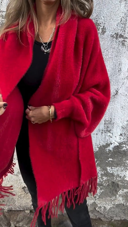 🎁 Remise limitée 50% de réduction ⏳ Manteau châle décontracté à manches longues pour femmes