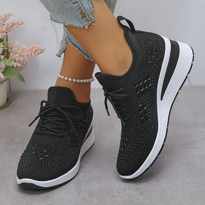 Bea | Éclat Baskets Orthopédiques Pailletées