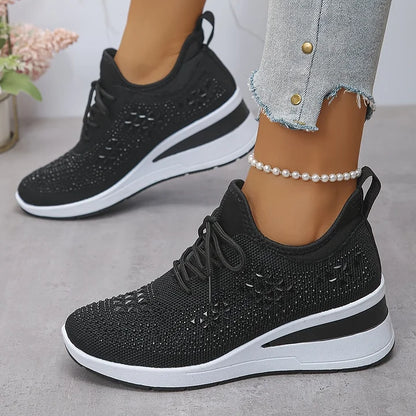 Bea | Éclat Baskets Orthopédiques Pailletées