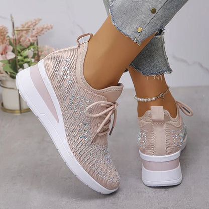 Bea | Éclat Baskets Orthopédiques Pailletées
