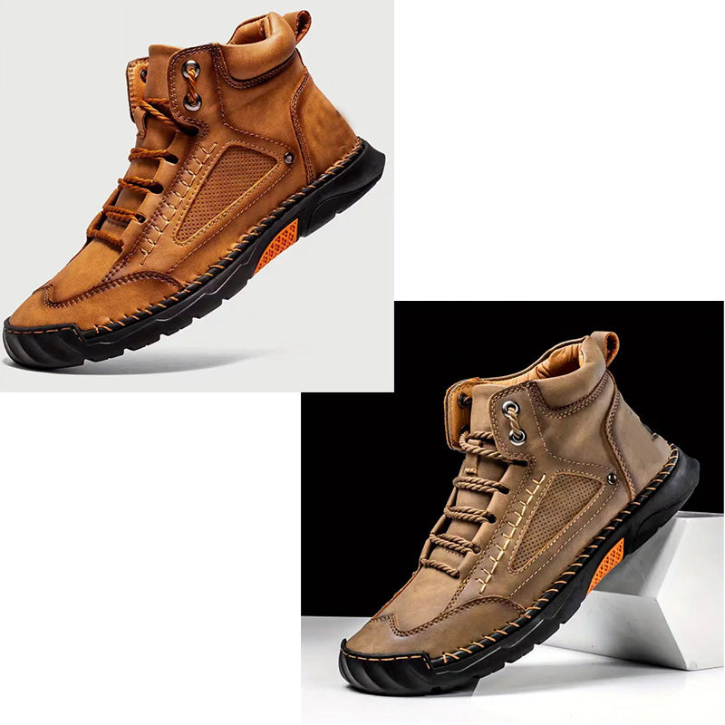 💥Hot Vente💥 Bottes Plates Homme Cousues à la Main – Style & Confort Ultime 💥