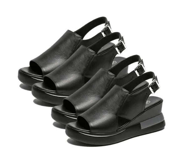 Lya – sandales compensées chic confort absolu