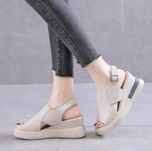 Lya – sandales compensées chic confort absolu