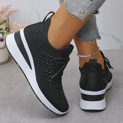 Bea | Éclat Baskets Orthopédiques Pailletées
