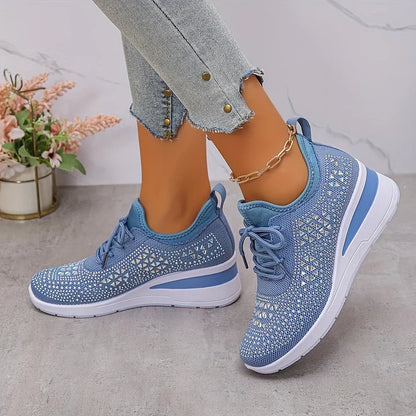 Bea | Éclat Baskets Orthopédiques Pailletées