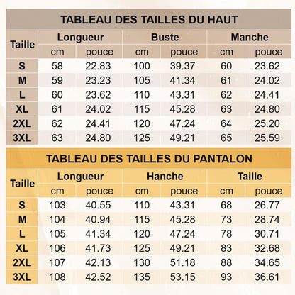 🌷Offre limitée à moitié prix - Ensemble 2 pièces avec haut à capuche à cordon et pantalon 💞 pour femmes