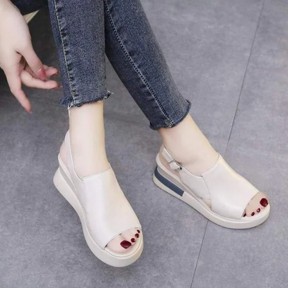 Lya – sandales compensées chic confort absolu