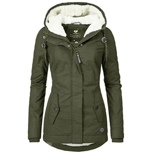 Manteau long élégant hiver doux Armina