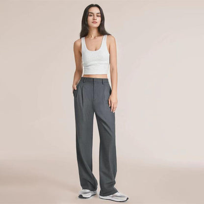 CELINA - Pantalon d'été taille haute tendance pour un look élégant