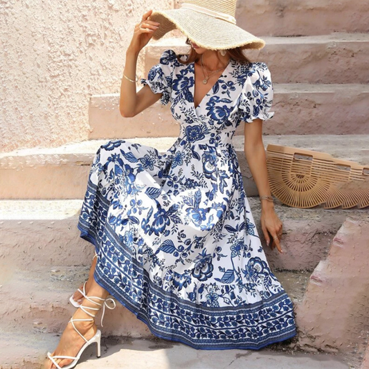 ALIANA - Robe élégante à fleurs