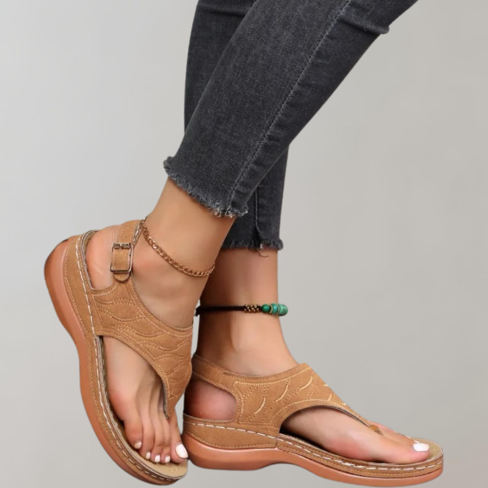 Sandales d'été élégantes confortables tendance Marguerite