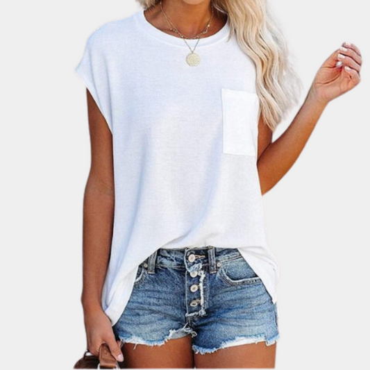 T-shirt décontracté été léger idéal printemps Azra