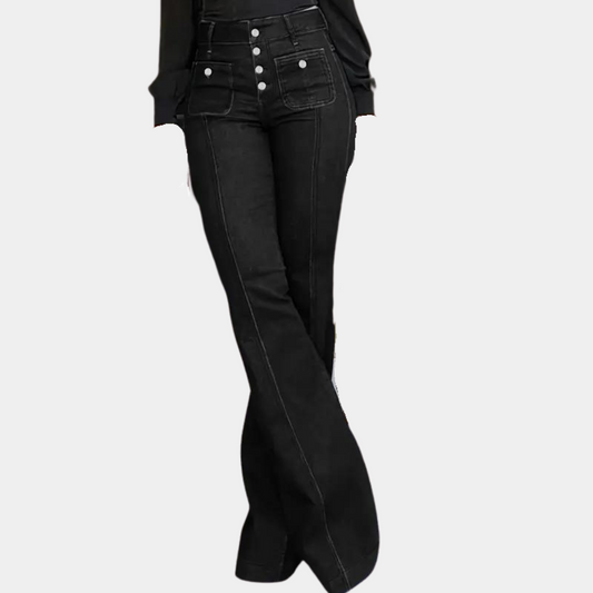 Campana - Pantalon d'été taille haute flatteur pour femmes