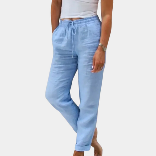 Pantalon décontracté d'été pour femme pour un look élégant