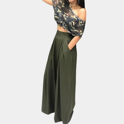 Beulah - Pantalon pour femmes élégant, confortable et axé sur l'été