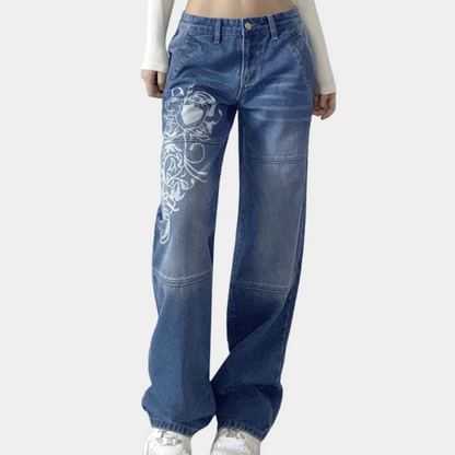 Jeans cargo pour femmes stylées - Idéal pour un été ensoleillé !