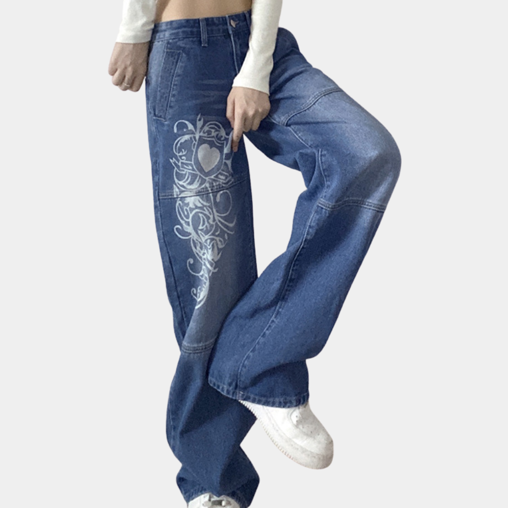 Jeans cargo pour femmes stylées - Idéal pour un été ensoleillé !