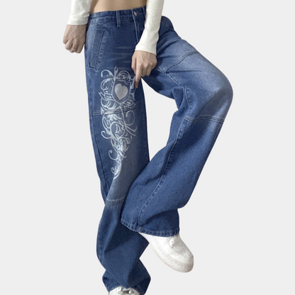 Jeans cargo pour femmes stylées - Idéal pour un été ensoleillé !