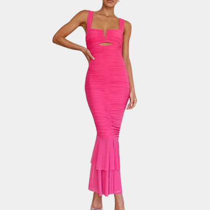 Aleksandra - Robe maxi élégante et ajustée pour femmes