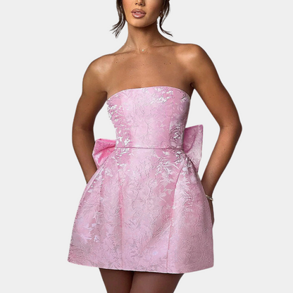 Amelia - Robe de cocktail élégante sans bretelles pour femmes