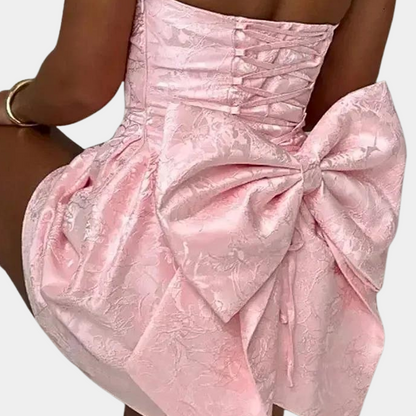 Amelia - Robe de cocktail élégante sans bretelles pour femmes
